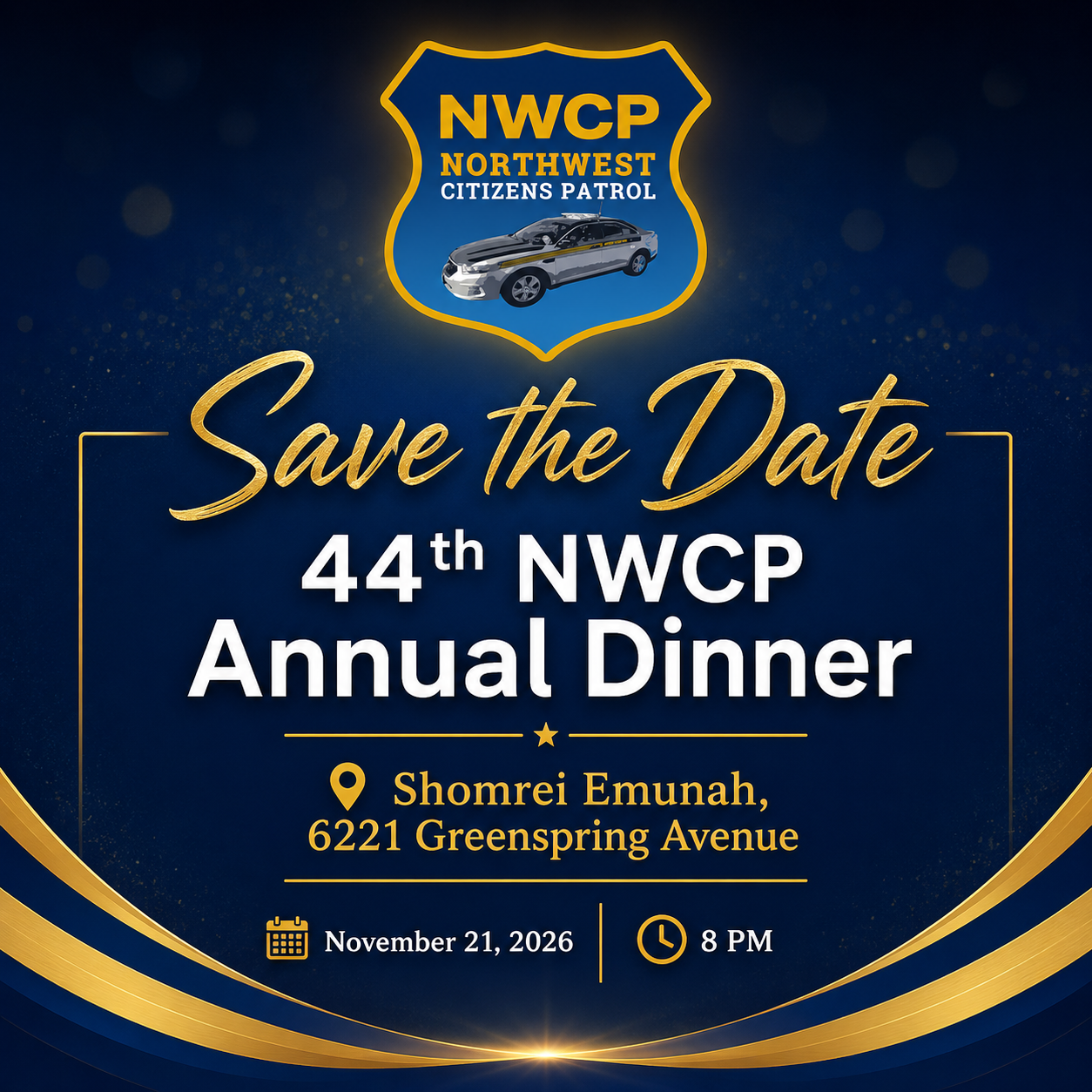 NWCP N44th annual dinner Save the Date